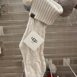 Ugg Christmas stocking cream NWT